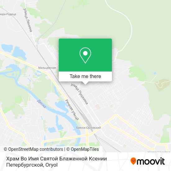 Храм Во Имя Святой Блаженной Ксении Петербургской map