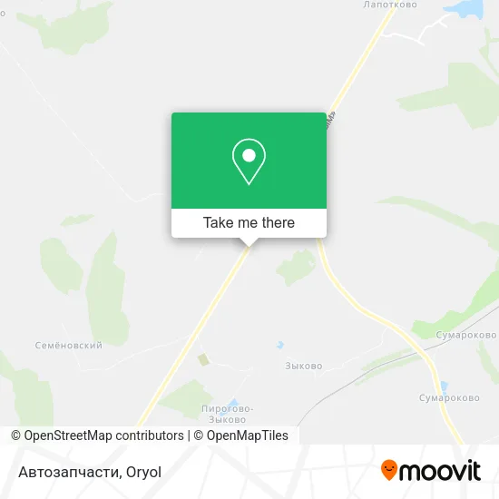 Автозапчасти map