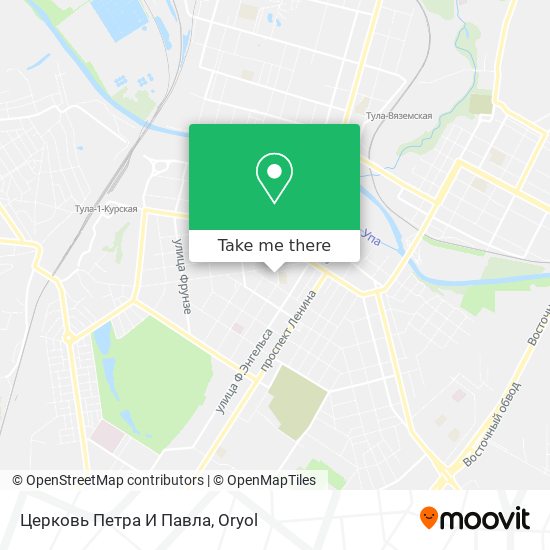 Церковь Петра И Павла map