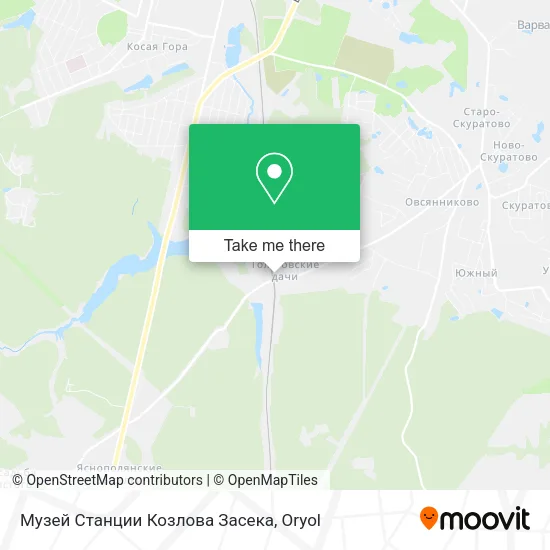 Музей Станции Козлова Засека map