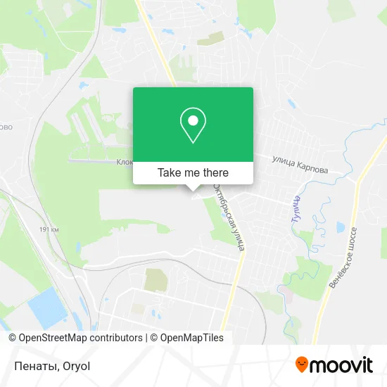 Пенаты map