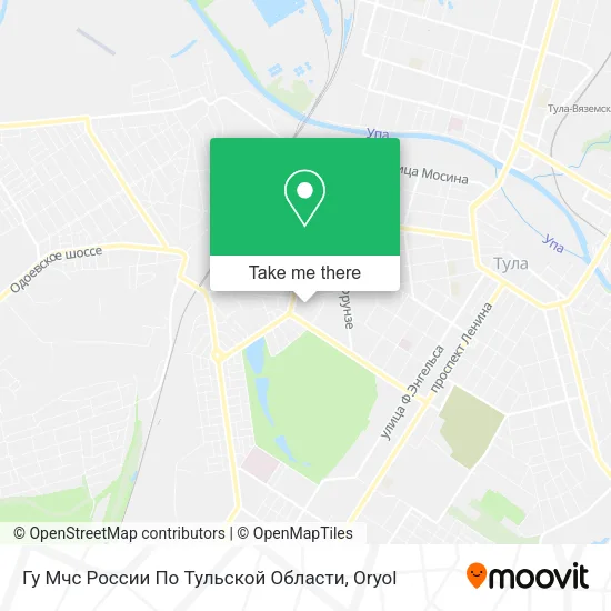 Гу Мчс России По Тульской Области map