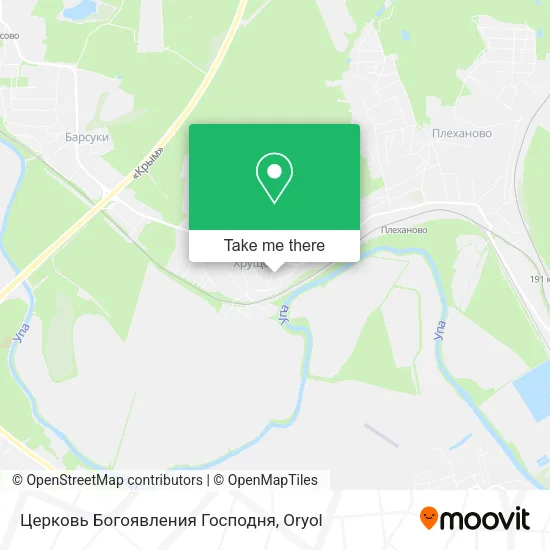 Церковь Богоявления Господня map