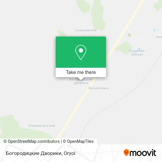 Богородицкие Дворики map