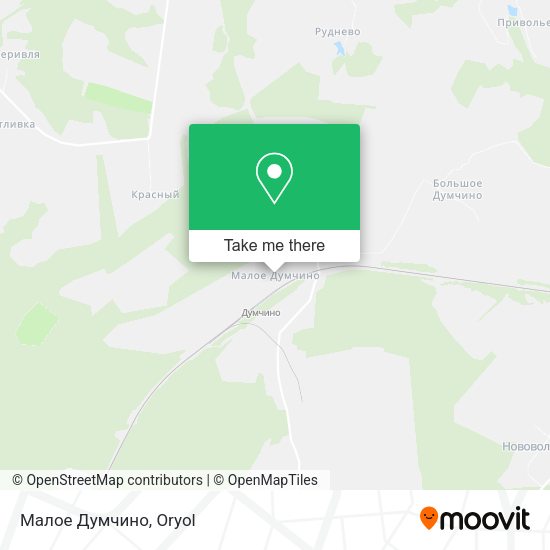 Малое Думчино map
