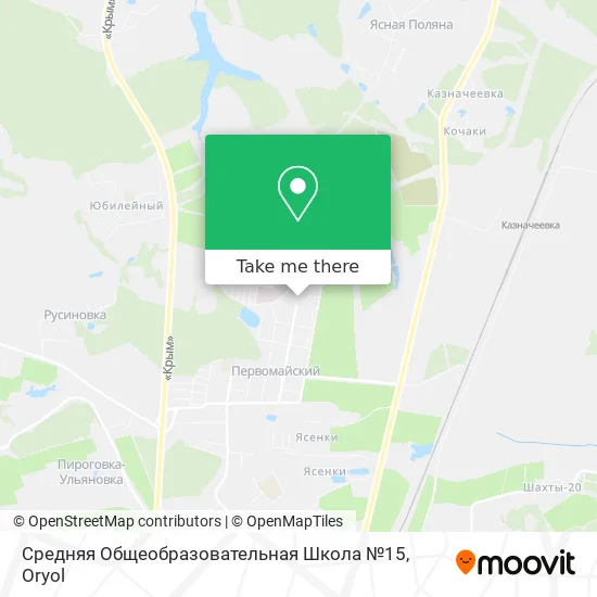 Средняя Общеобразовательная Школа №15 map