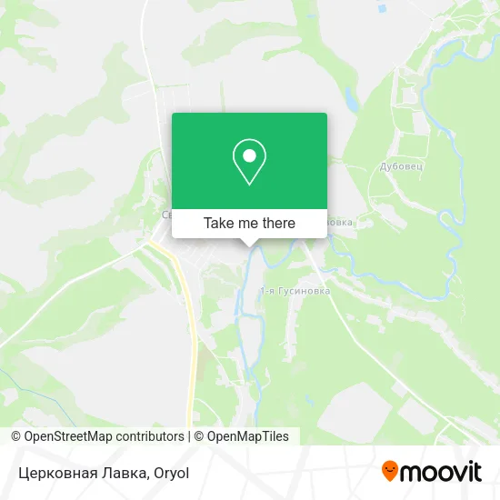 Церковная Лавка map