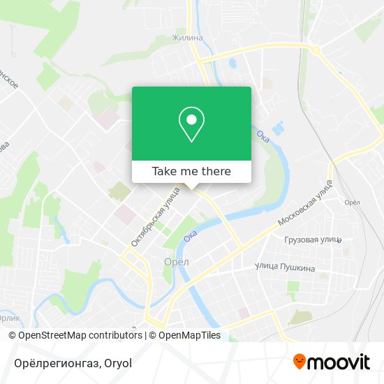 Орёлрегионгаз map