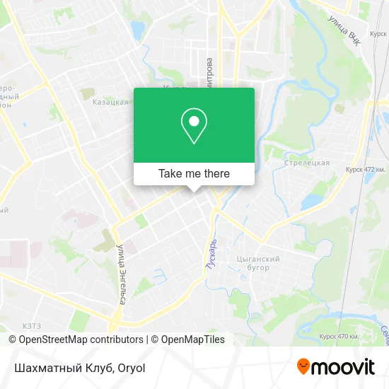 Шахматный Клуб map