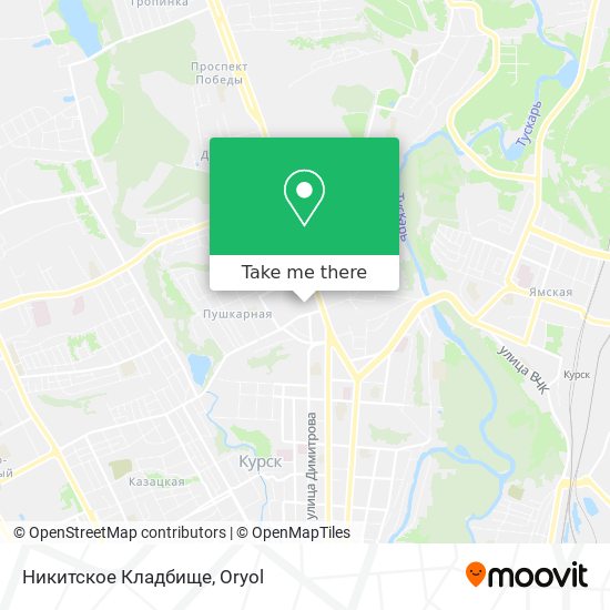 Никитское Кладбище map