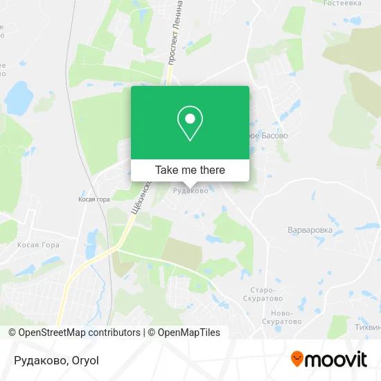Рудаково map