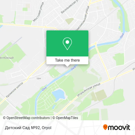 Детский Сад №92 map