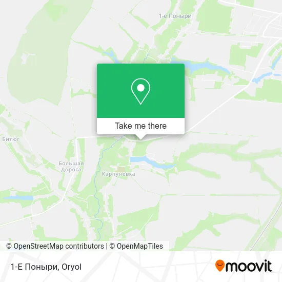 1-Е Поныри map