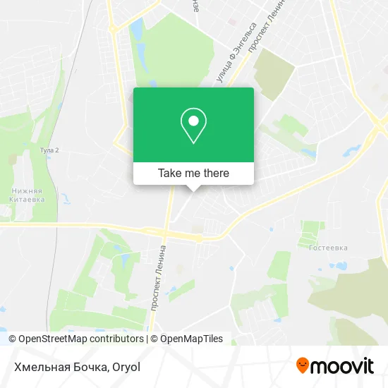 Хмельная Бочка map