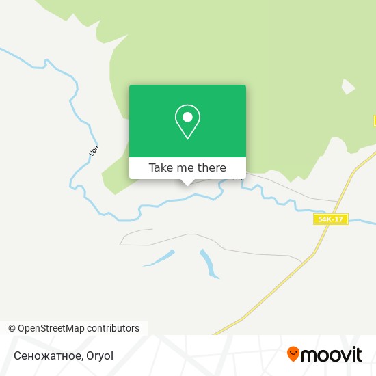 Сеножатное map