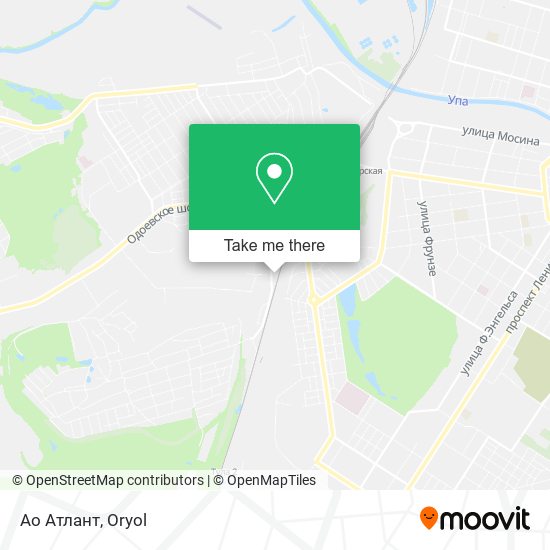 Ао Атлант map