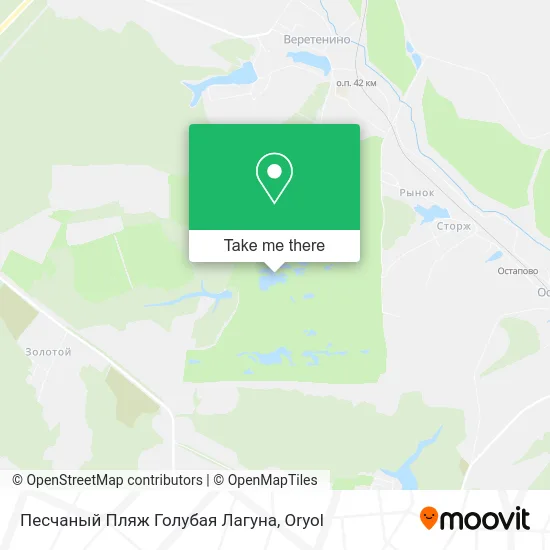 Песчаный Пляж Голубая Лагуна map