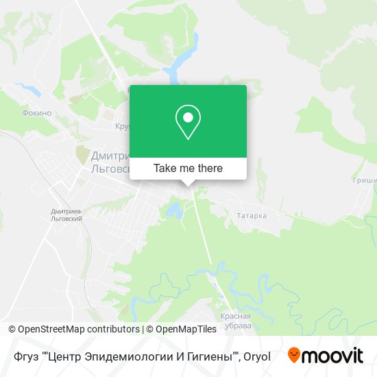 Фгуз ""Центр Эпидемиологии И Гигиены"" map