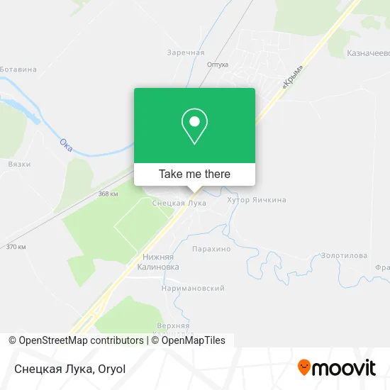 Снецкая Лука map