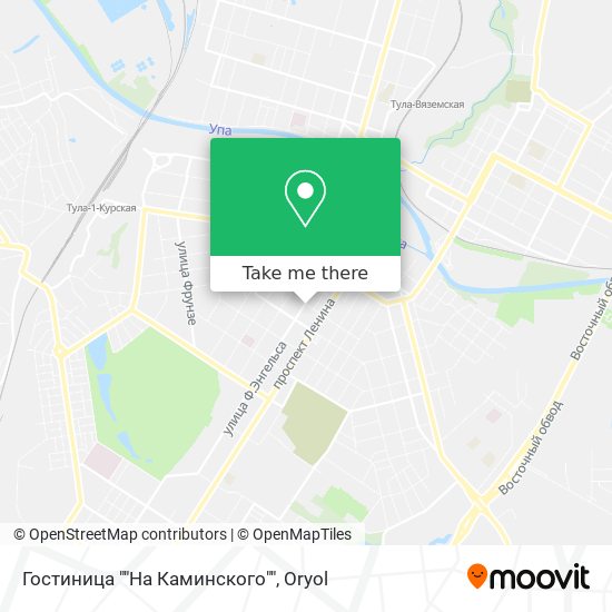 Гостиница ""На Каминского"" map