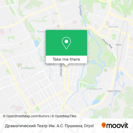 Драматический Театр Им. А.С. Пушкина map
