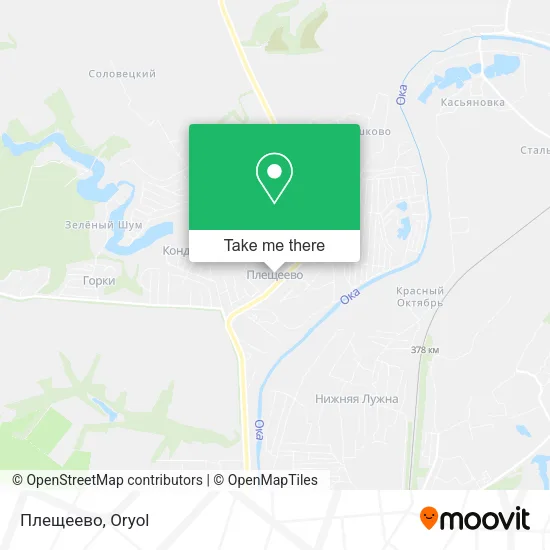 Плещеево map