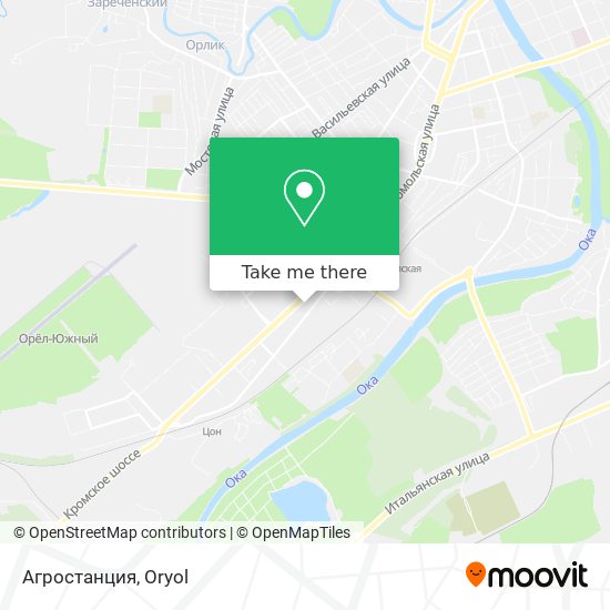 Агростанция map