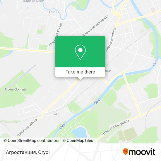 Агростанция map