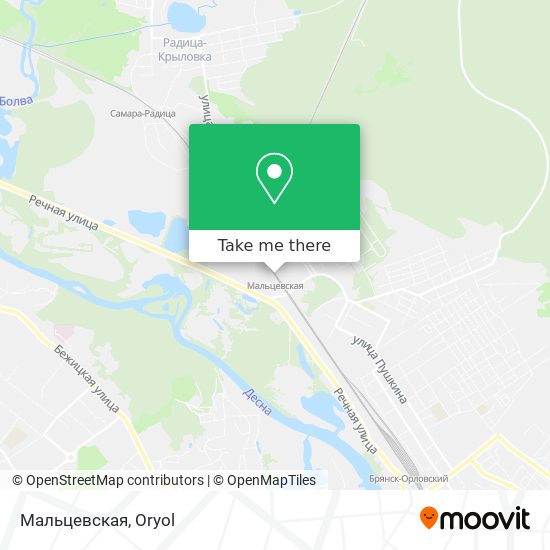 Мальцевская map