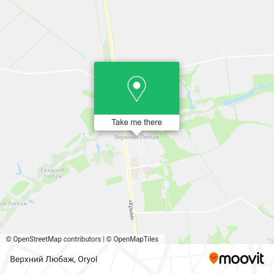 Верхний Любаж map