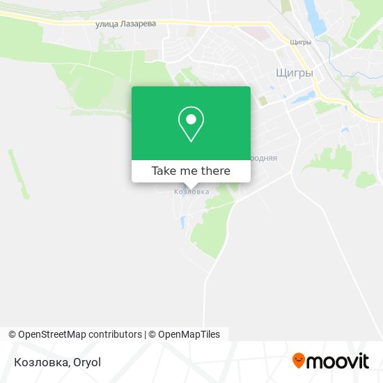 Козловка map