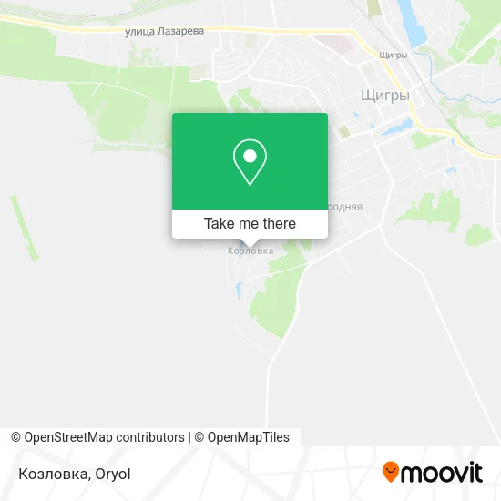 Козловка map