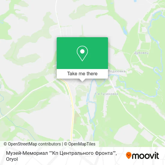 Музей-Мемориал ""Кп Центрального Фронта"" map