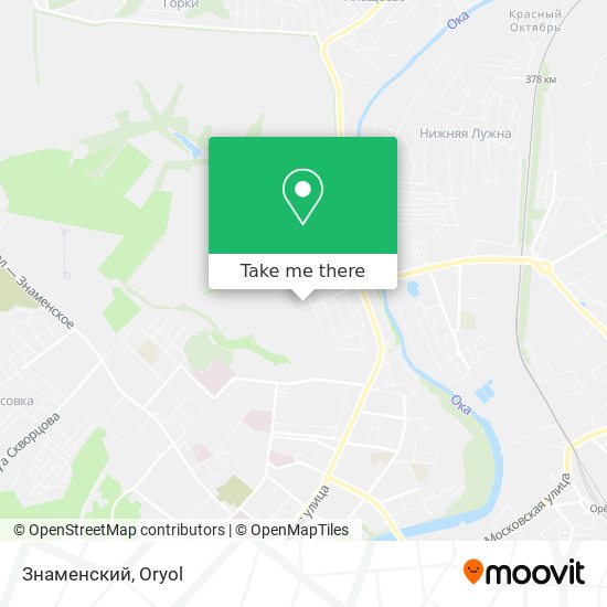 Знаменский map