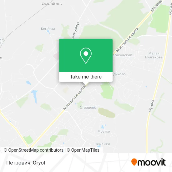 Петрович map