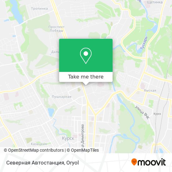 Северная Автостанция map