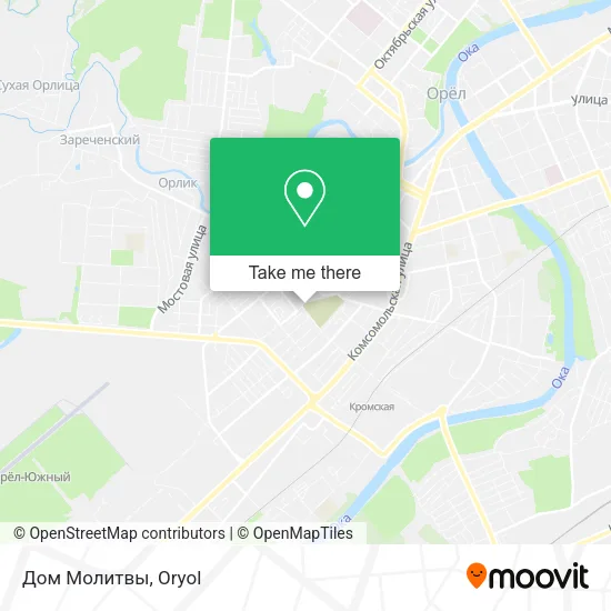 Дом Молитвы map