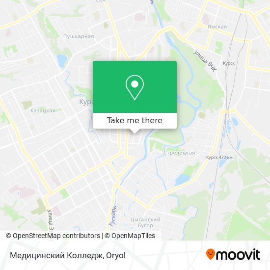 Медицинский Колледж map
