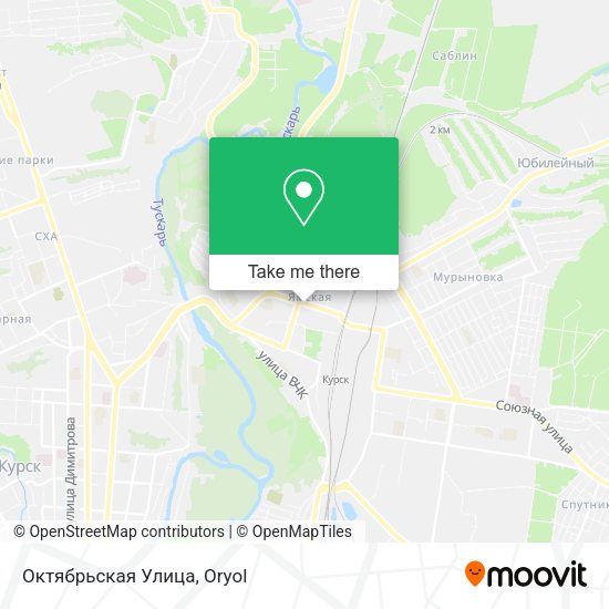 Октябрьская Улица map