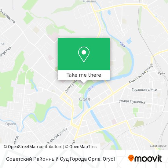 Советский Районный Суд Города Орла map
