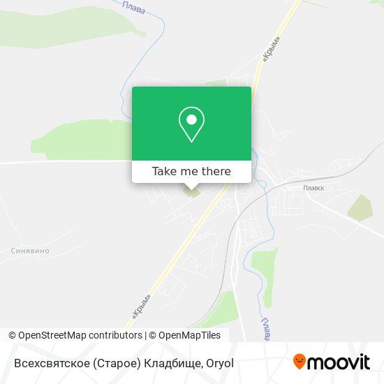 Всехсвятское (Старое) Кладбище map