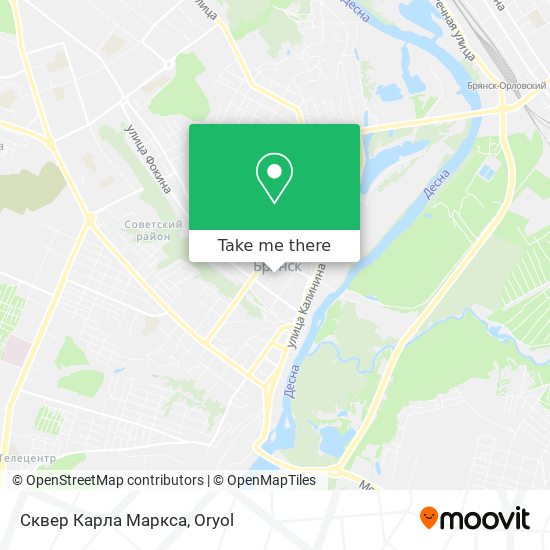 Сквер Карла Маркса map