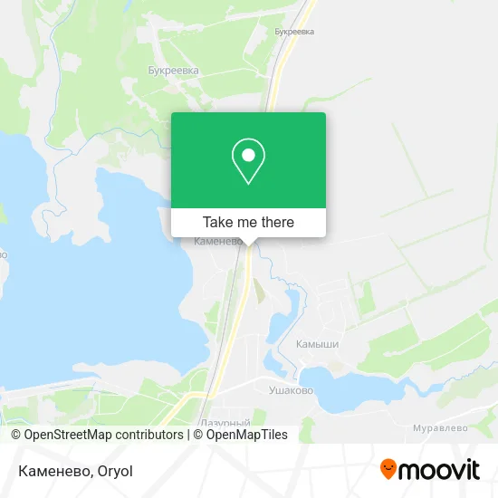 Каменево map