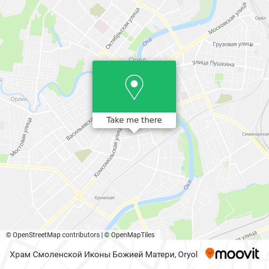 Храм Смоленской Иконы Божией Матери map