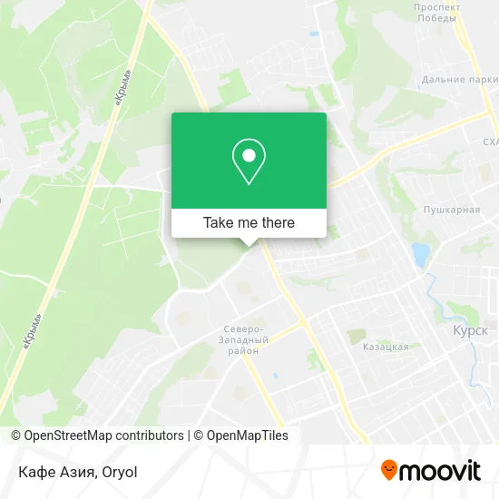 Кафе Азия map