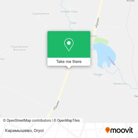 Карамышево map
