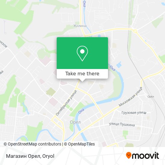 Магазин Орел map