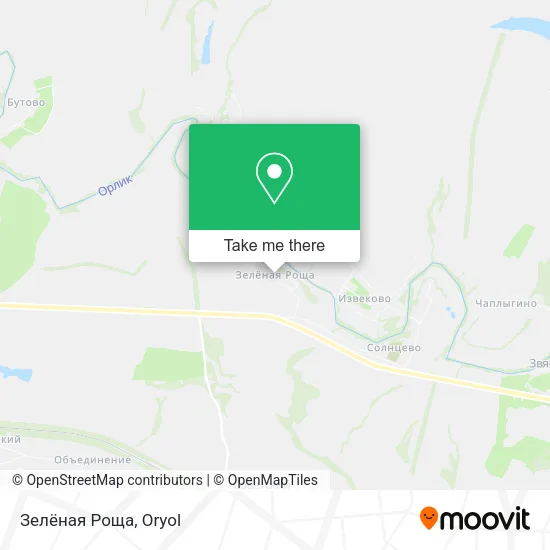 Зелёная Роща map