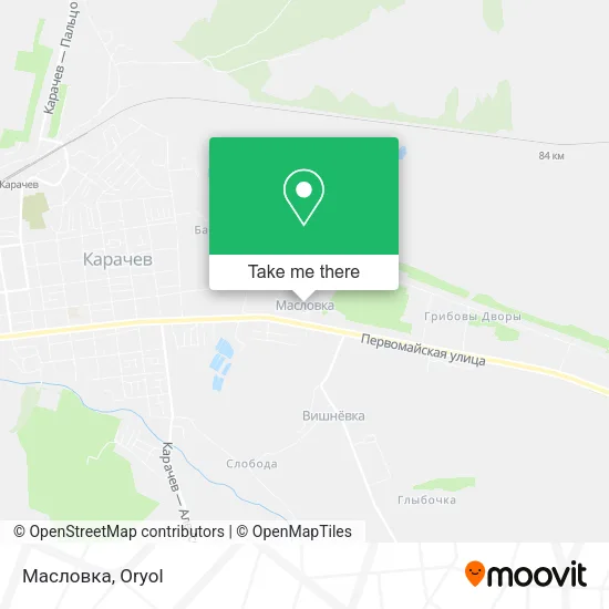 Масловка map