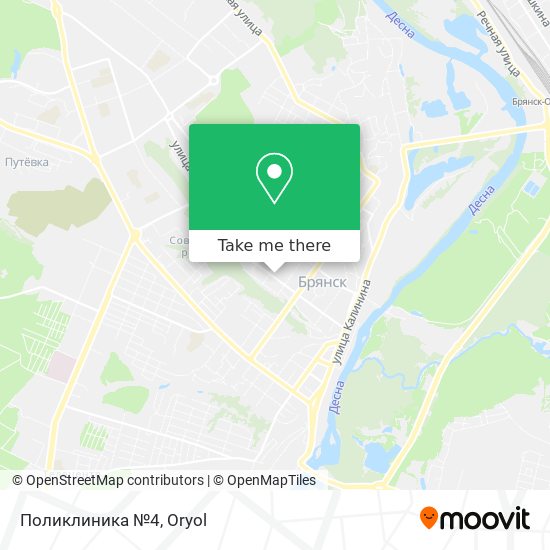 Поликлиника №4 map